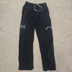 DarcSport Judas She Big Cozy Sweats - Black, size Small